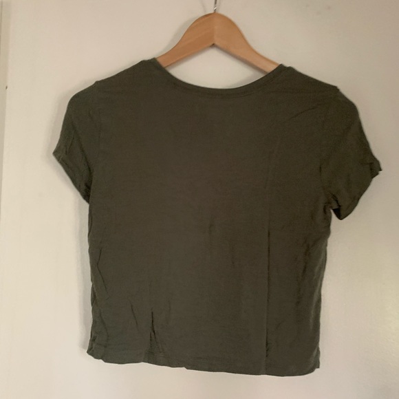 Olive Green American Eagle TShirt - Picture 3 of 3